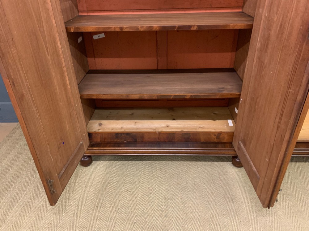 William IV Flame Mahogany Wardrobe View XIV