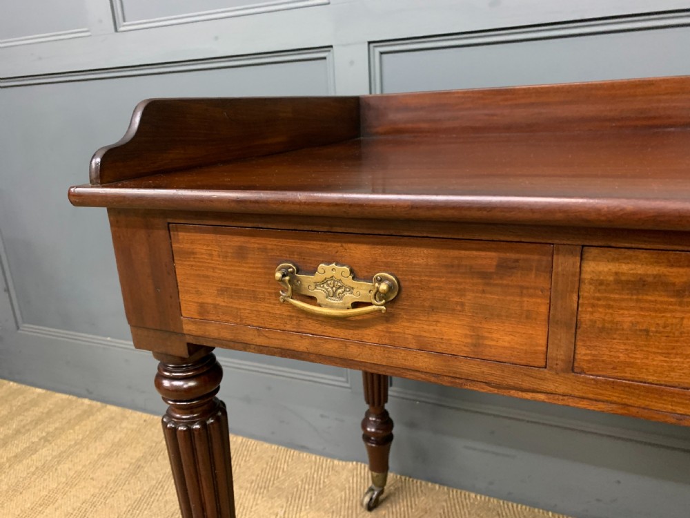 Georgian Mahogany Side Table View IV