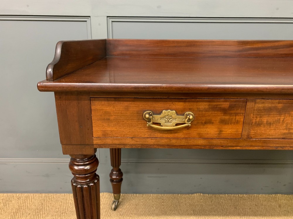 Georgian Mahogany Side Table View V