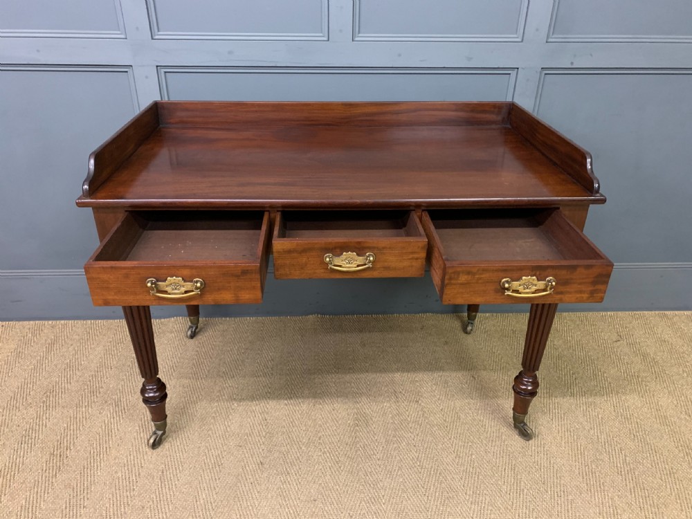 Georgian Mahogany Side Table View VI