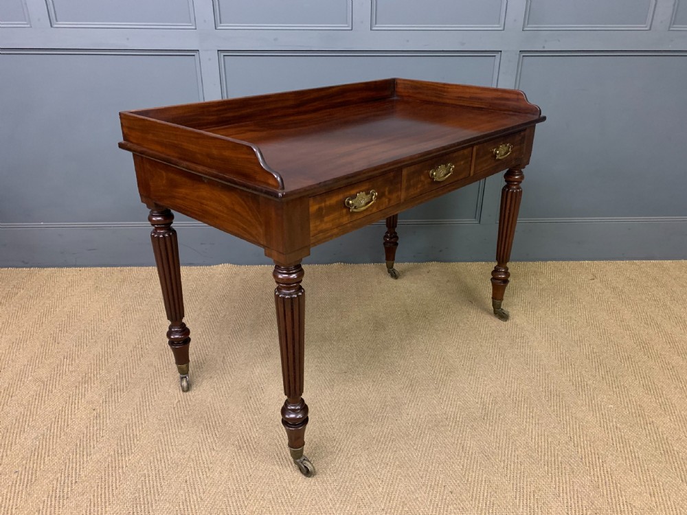Georgian Mahogany Side Table View VII