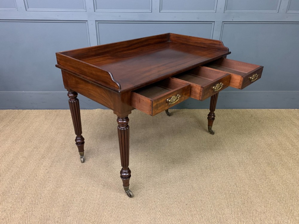 Georgian Mahogany Side Table View XI