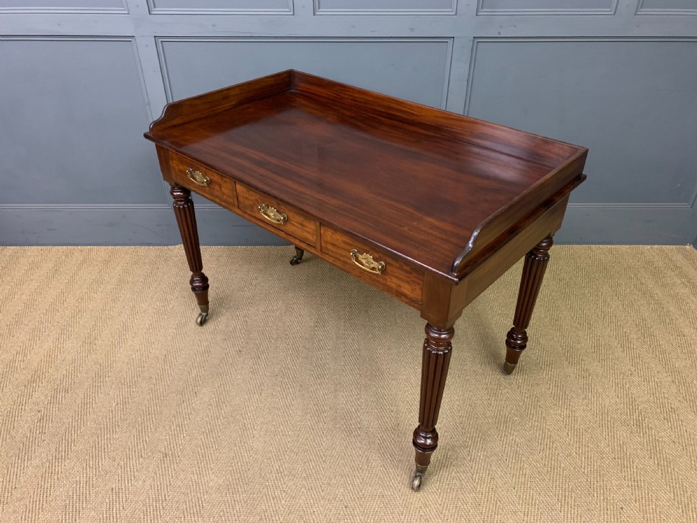 Georgian Mahogany Side Table View XII