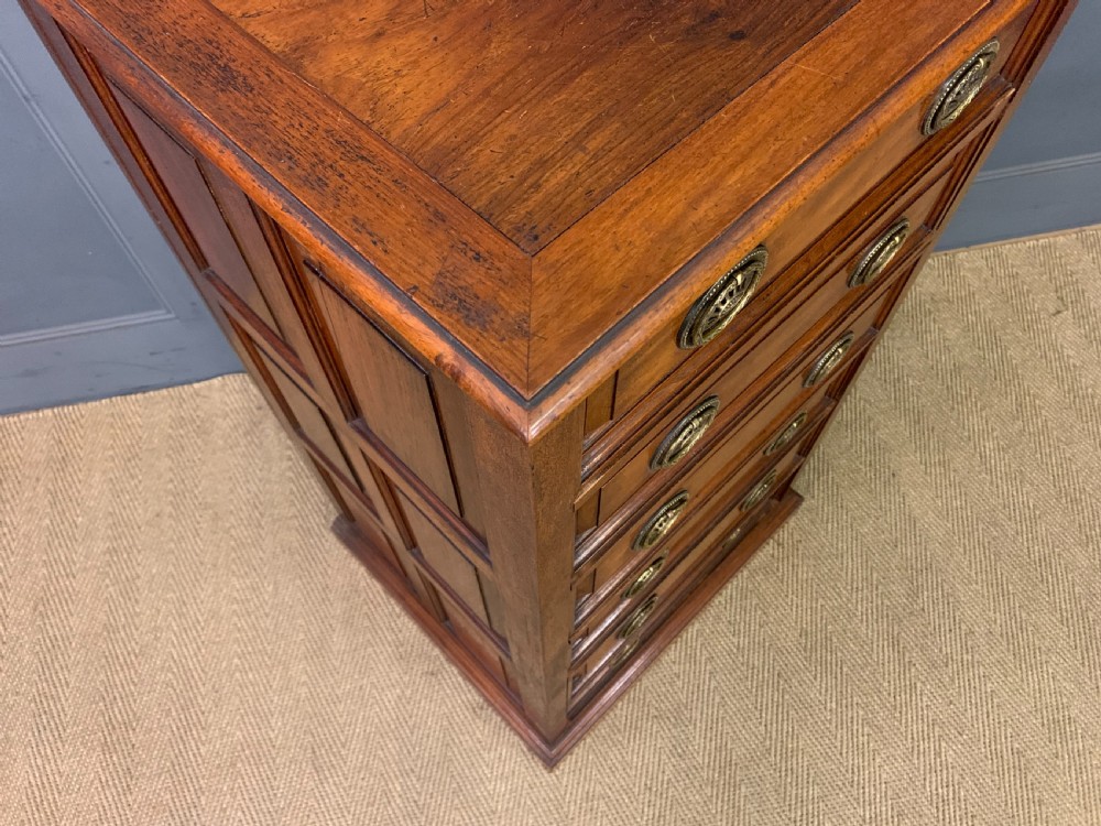 Tall Walnut Chest of Drawers View VII
