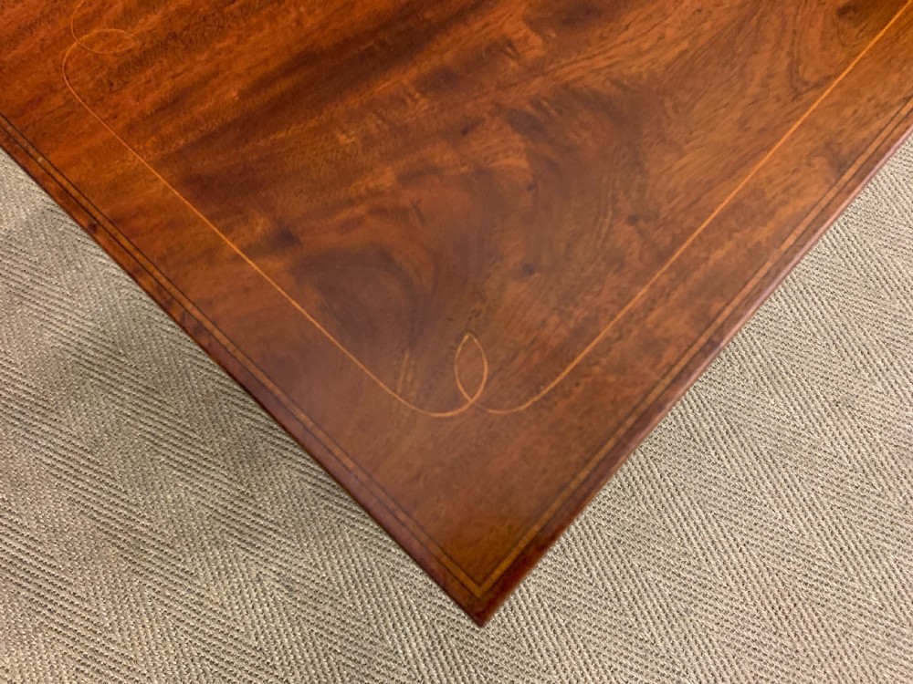 Nest of 4 Inlaid Mahogany Tables View XV