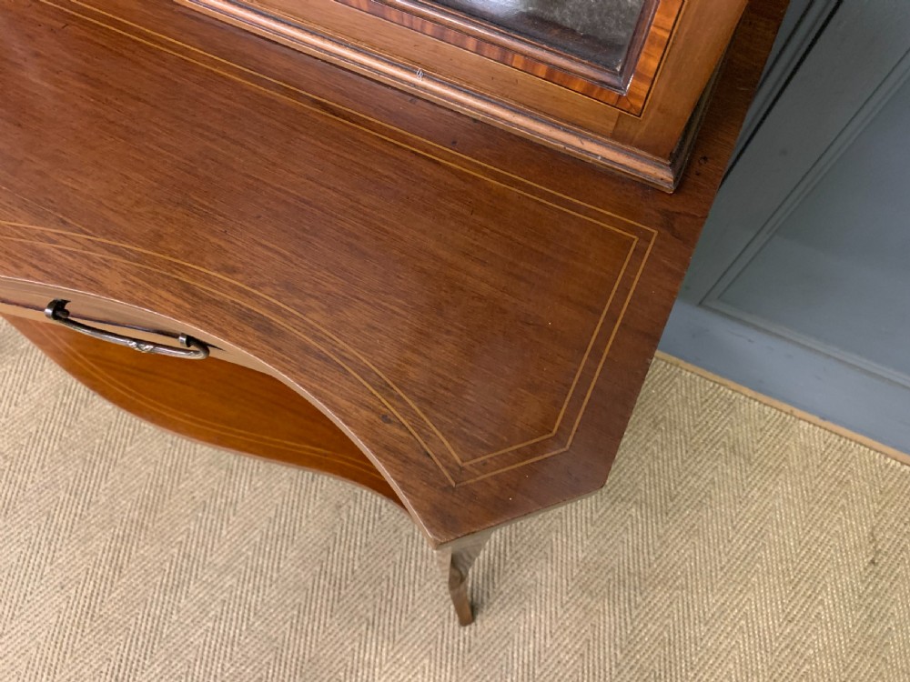 Inlaid Mahogany Display Cabinet View VI