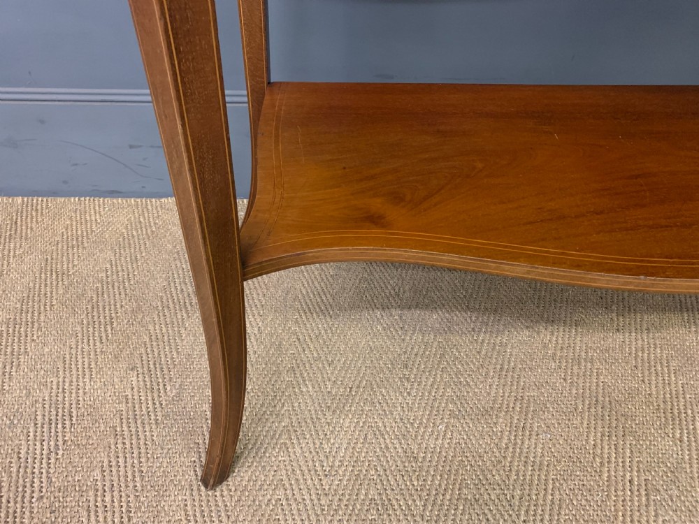 Inlaid Mahogany Display Cabinet View XVII