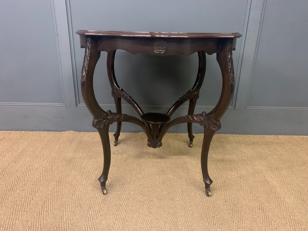 Victorian Mahogany Lamp Table View II