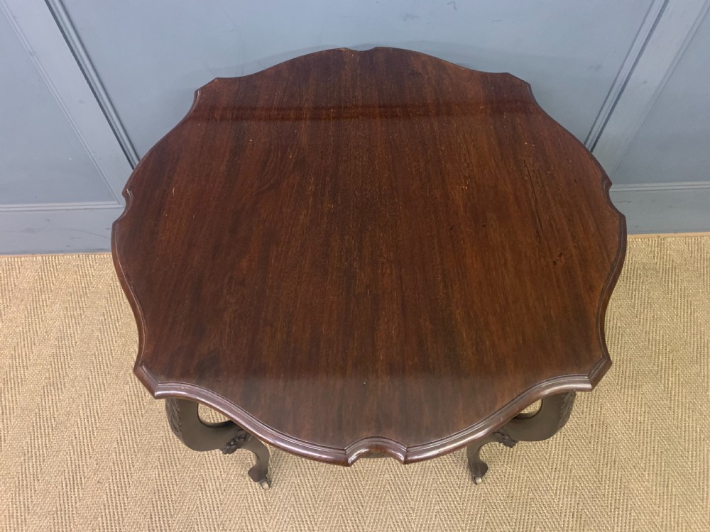 Victorian Mahogany Lamp Table View III