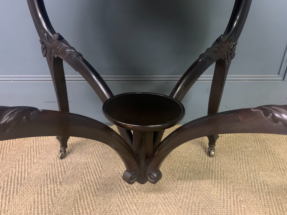 Victorian Mahogany Lamp Table View IV