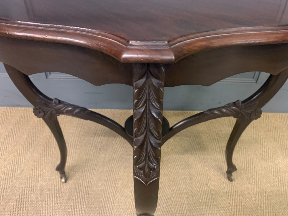 Victorian Mahogany Lamp Table View VII