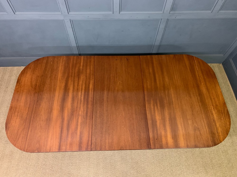 Mahogany Twin Pillar Dining Table View VI