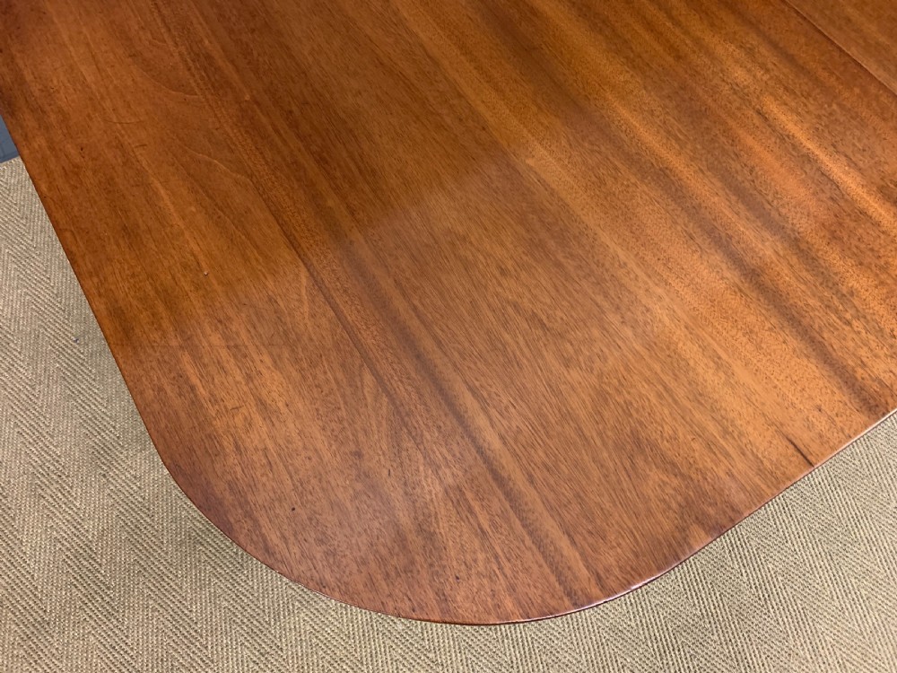 Mahogany Twin Pillar Dining Table View VIII