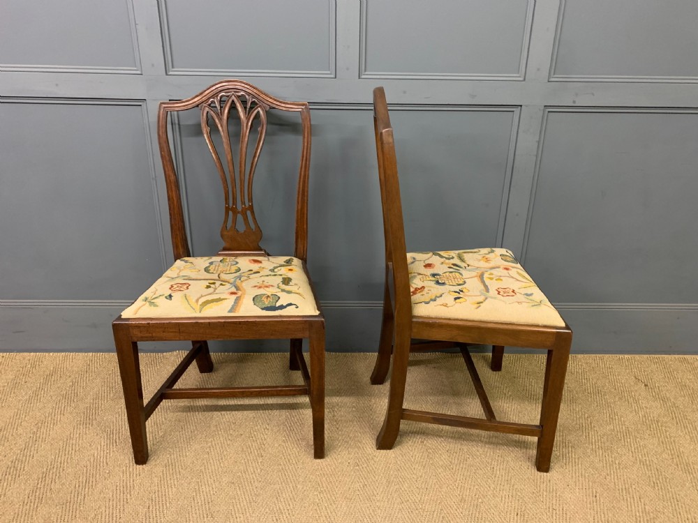 Set of 6 19th Century Mahogany Dining Chairs View III
