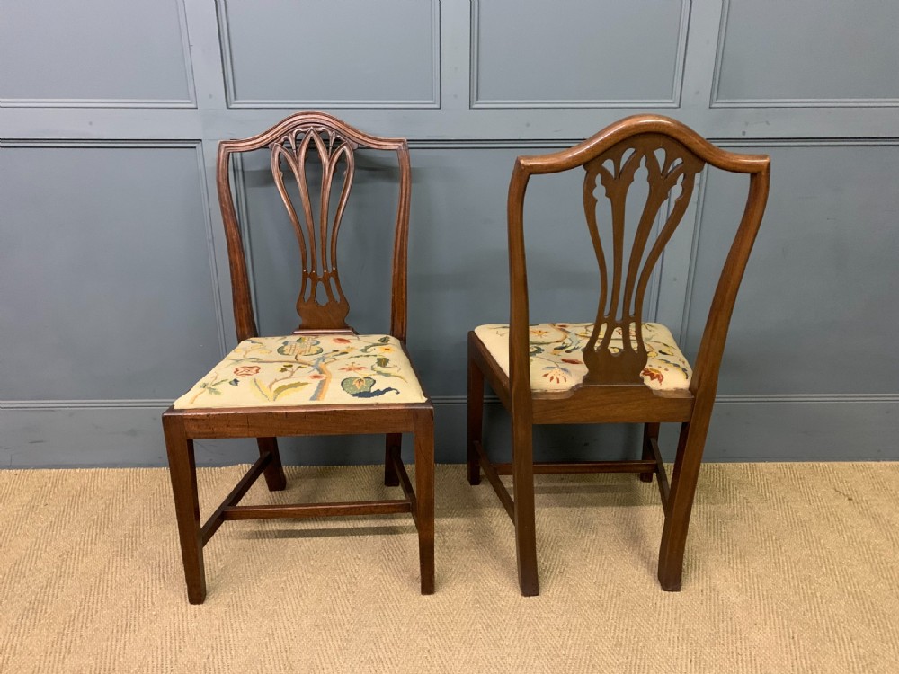 Set of 6 19th Century Mahogany Dining Chairs View IV