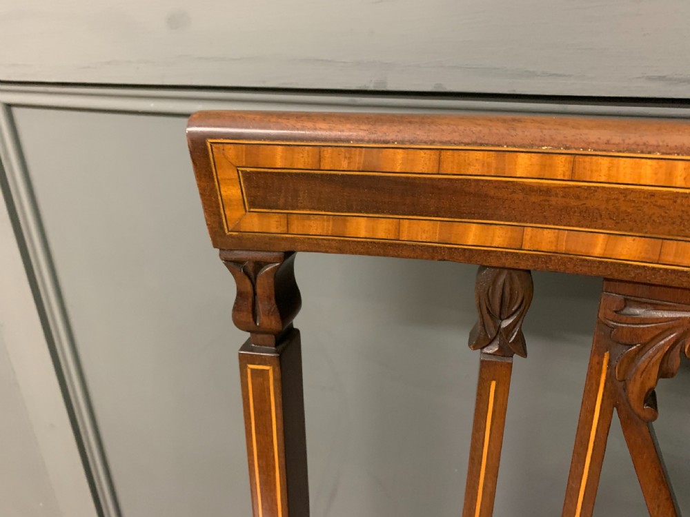 Edwardian Inlaid Mahogany Armchair View IV