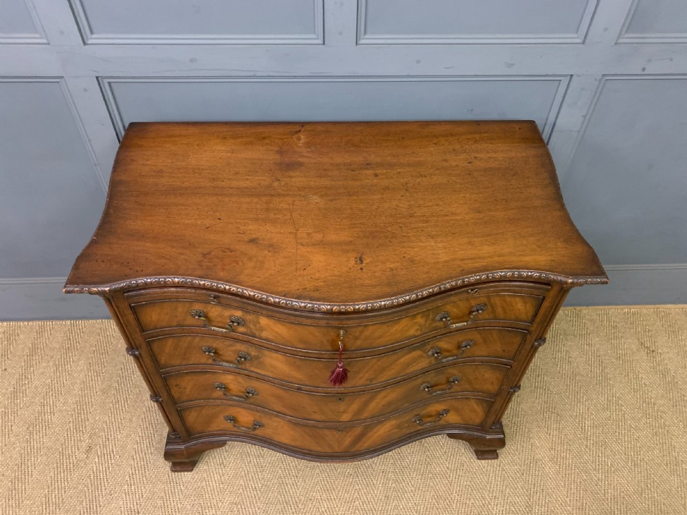 Serpentine Chest of Drawers by Waring and Gillow View III