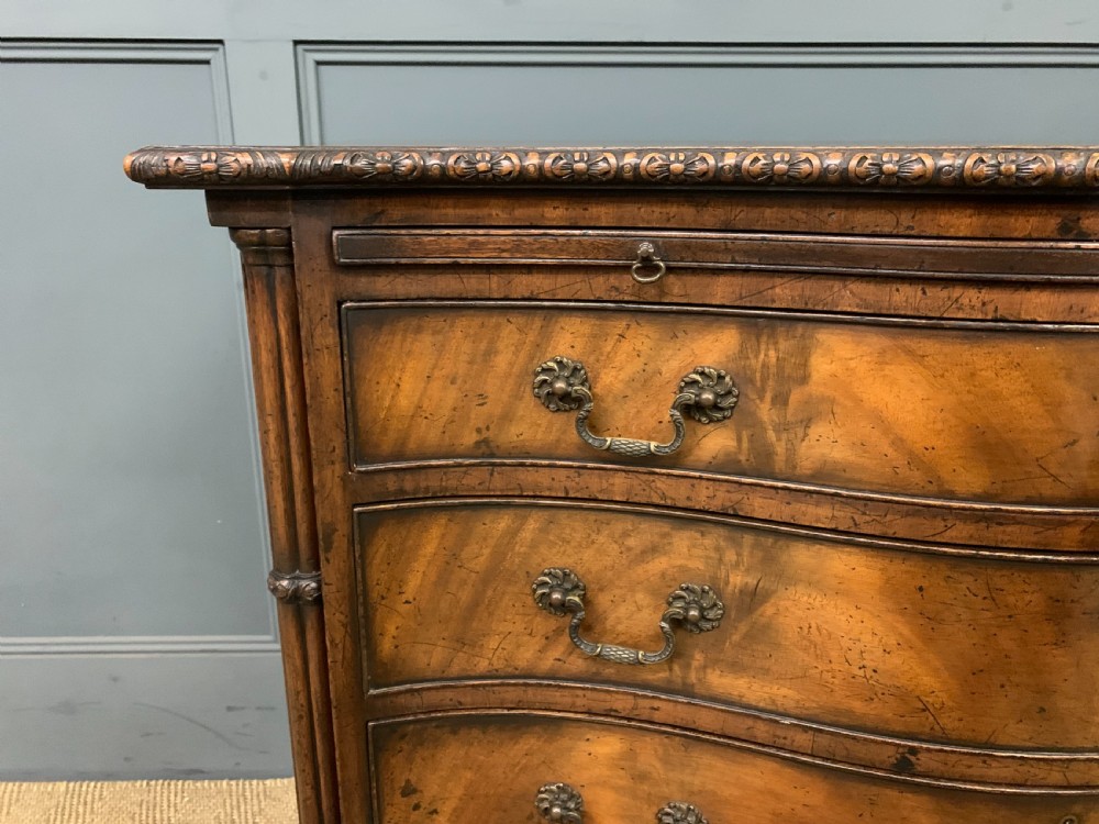 Serpentine Chest of Drawers by Waring and Gillow View IV