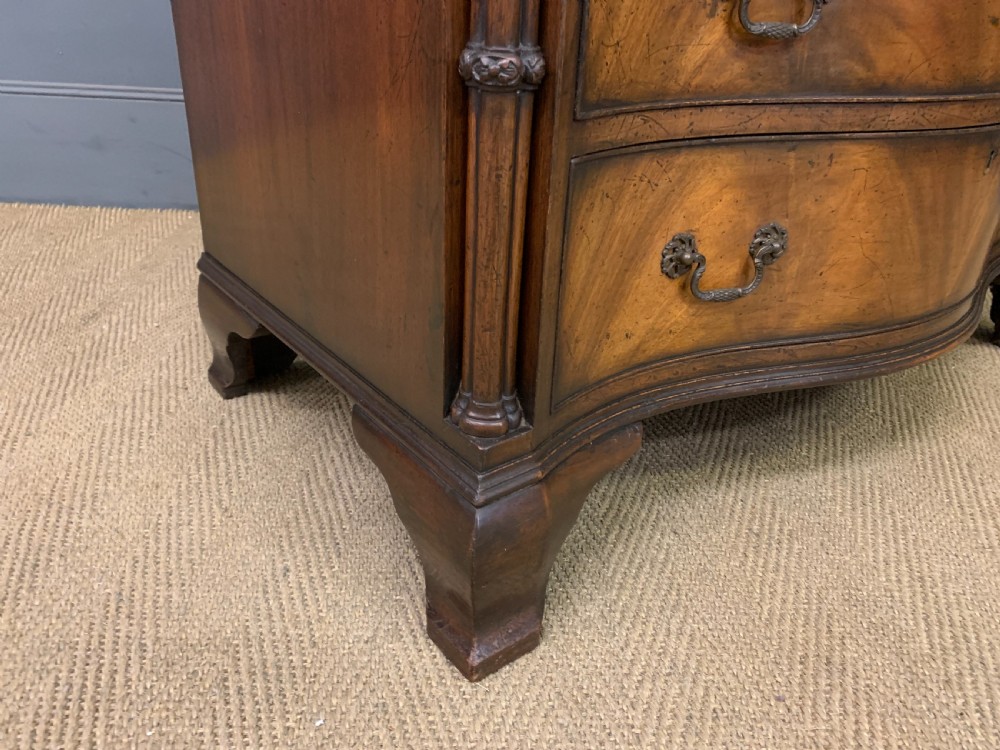 Serpentine Chest of Drawers by Waring and Gillow View X