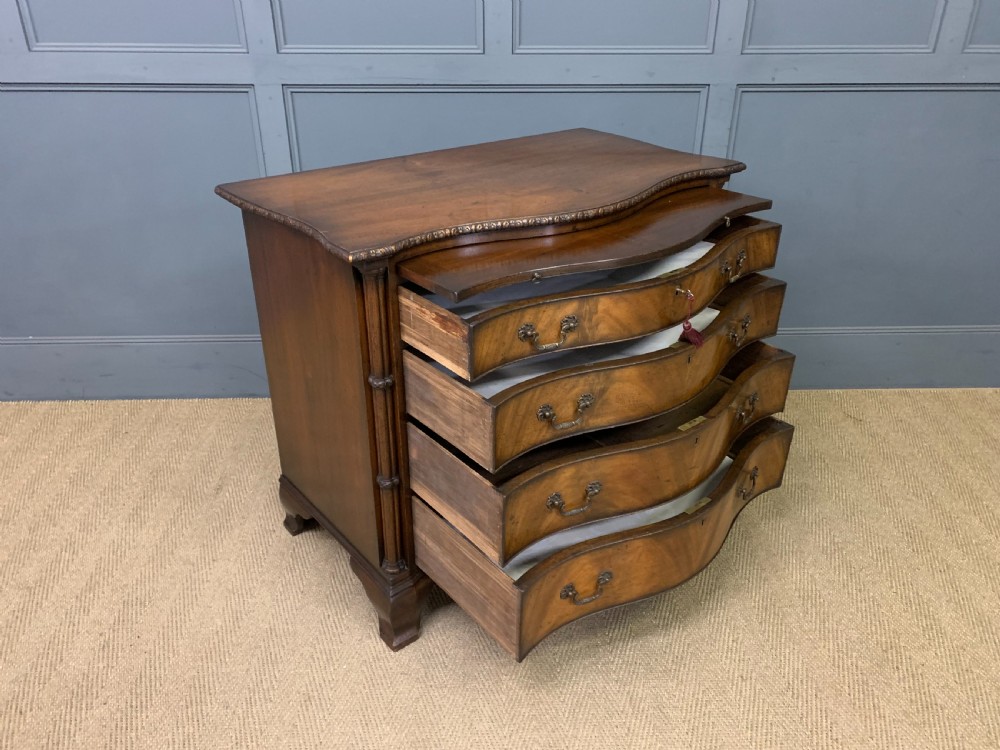 Serpentine Chest of Drawers by Waring and Gillow View XII