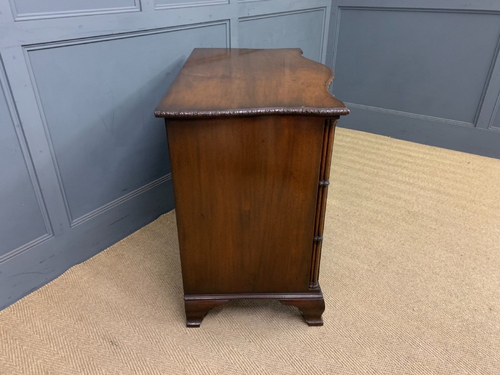 Serpentine Chest of Drawers by Waring and Gillow View XIII