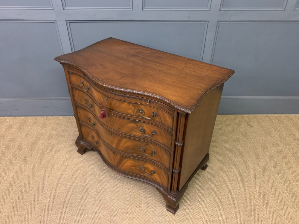 Serpentine Chest of Drawers by Waring and Gillow View XIV