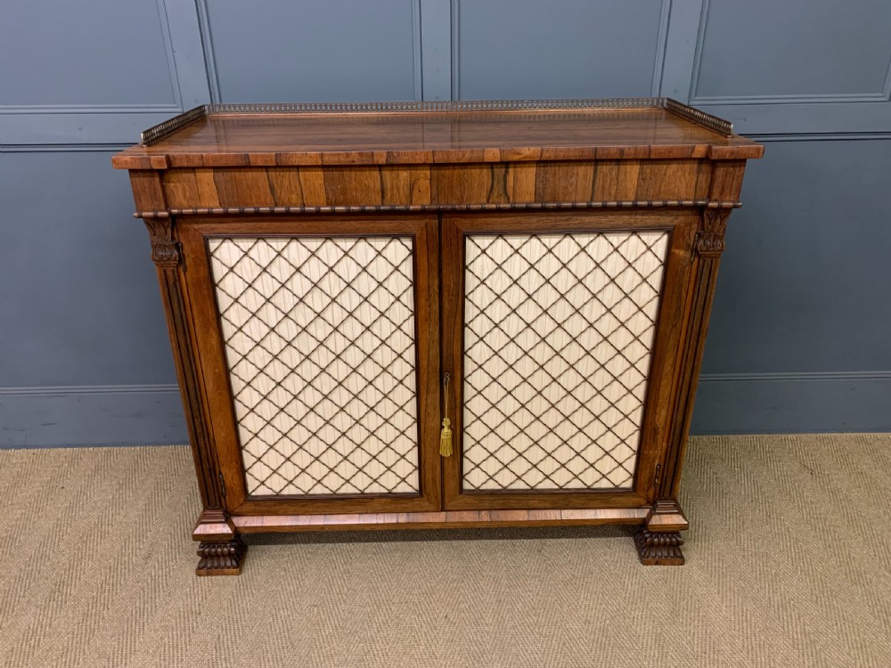 Regency Period Rosewood Side Cabinet View II