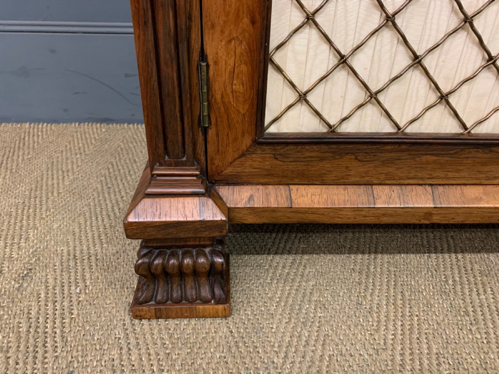Regency Period Rosewood Side Cabinet View X