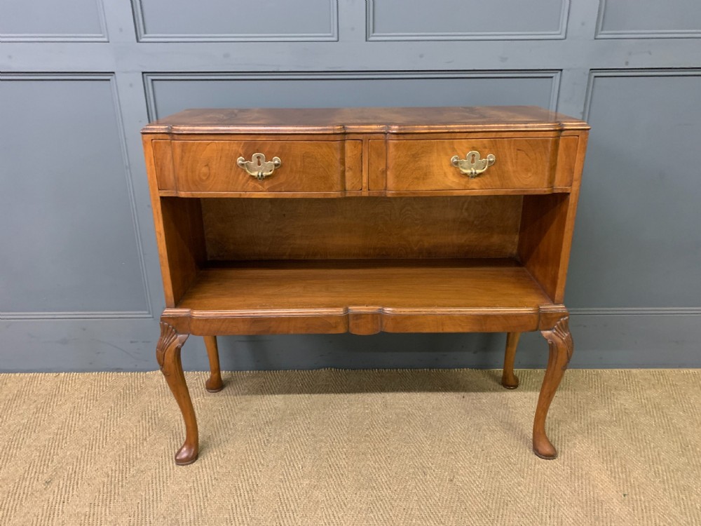 Burr Walnut Side Cabinet View III