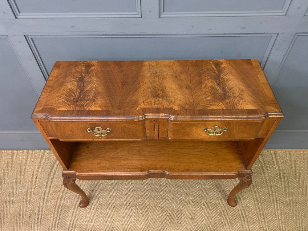 Burr Walnut Side Cabinet View V