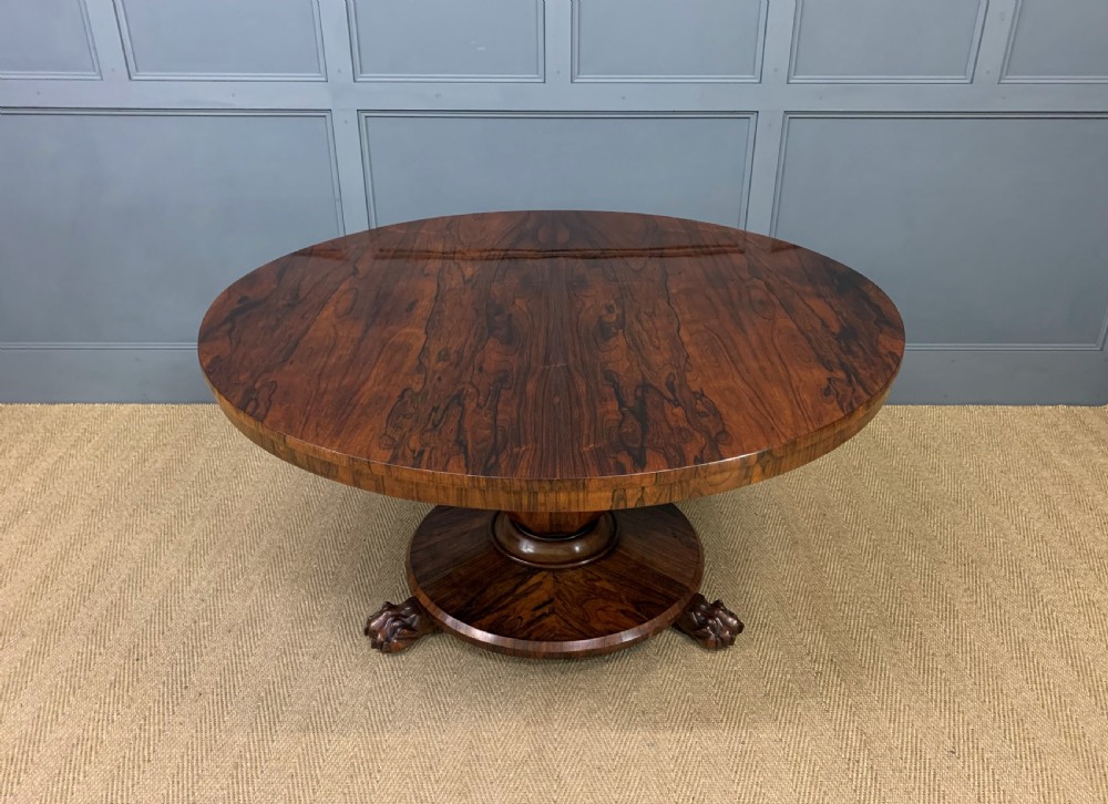 Early Victorian Rosewood Loo Table View II