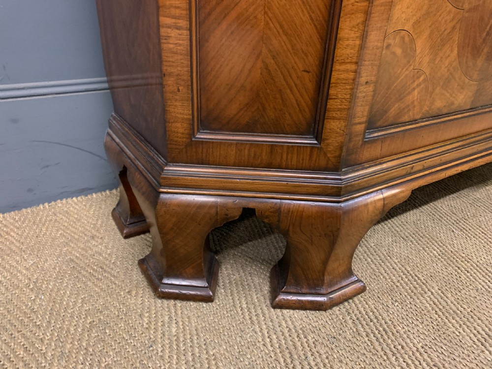 William and Mary Style Burr Walnut Cabinet View VI