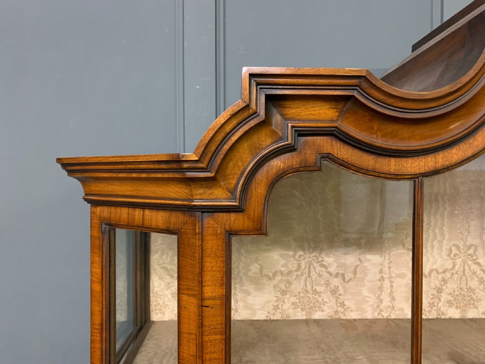 William and Mary Style Burr Walnut Cabinet View VIII