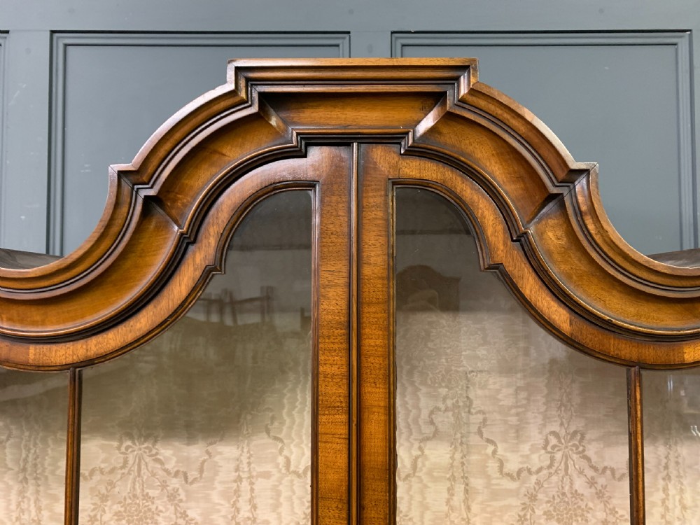 William and Mary Style Burr Walnut Cabinet View IX