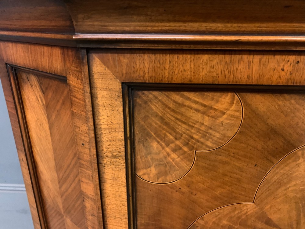 William and Mary Style Burr Walnut Cabinet View XVII