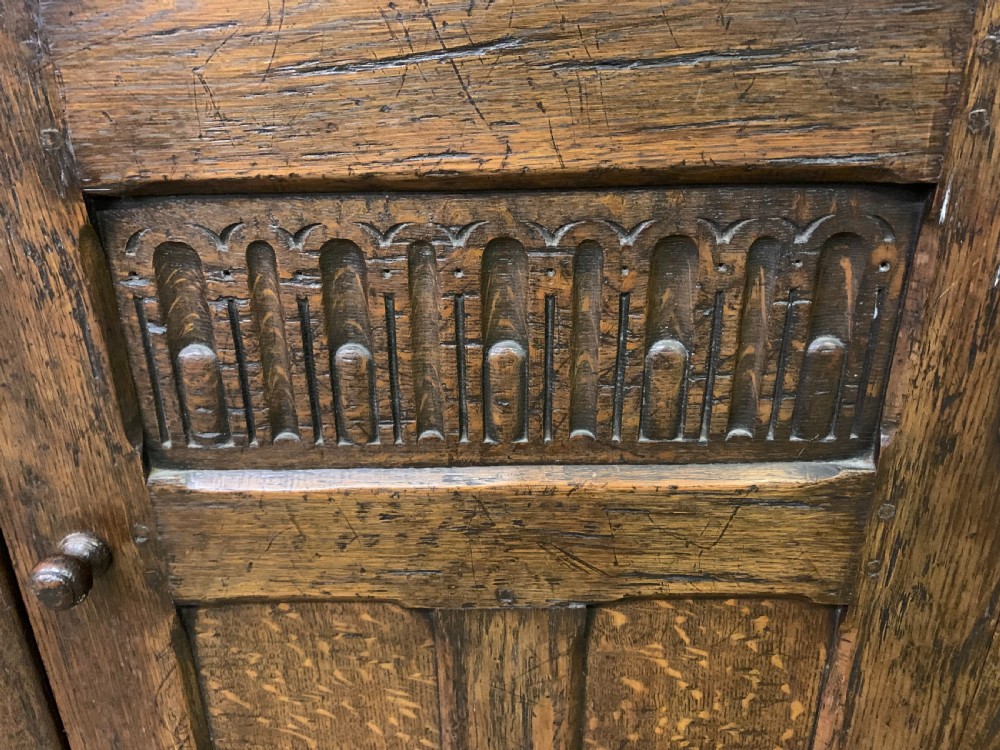 Ipswich Oak Corner Cupboard View VII