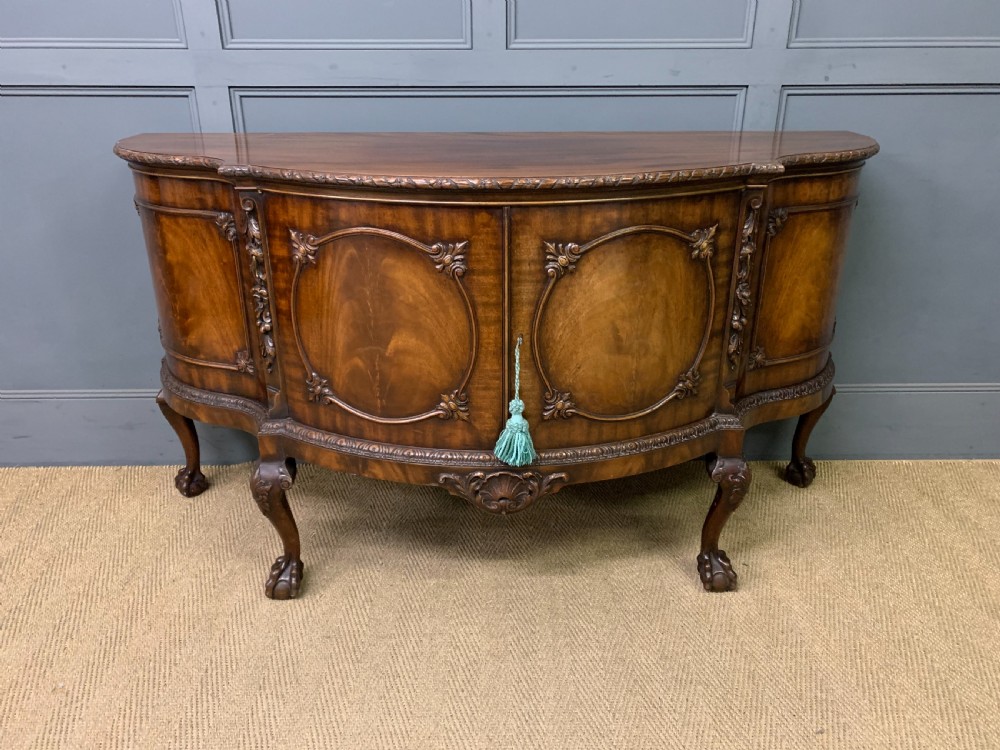 Chippendale Style Mahogany Commode by Gill & Reigate  View II