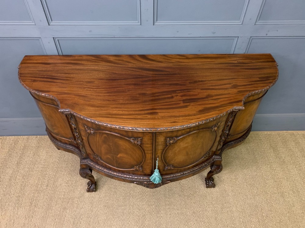 Chippendale Style Mahogany Commode by Gill & Reigate  View III