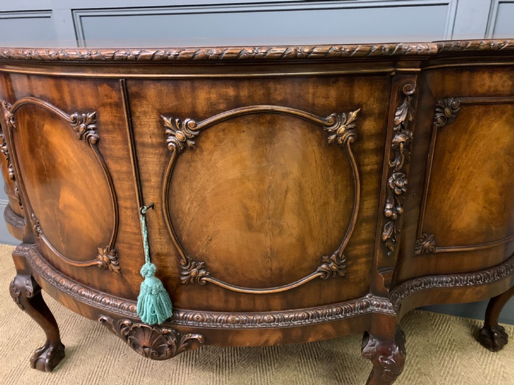 Chippendale Style Mahogany Commode by Gill & Reigate  View IV