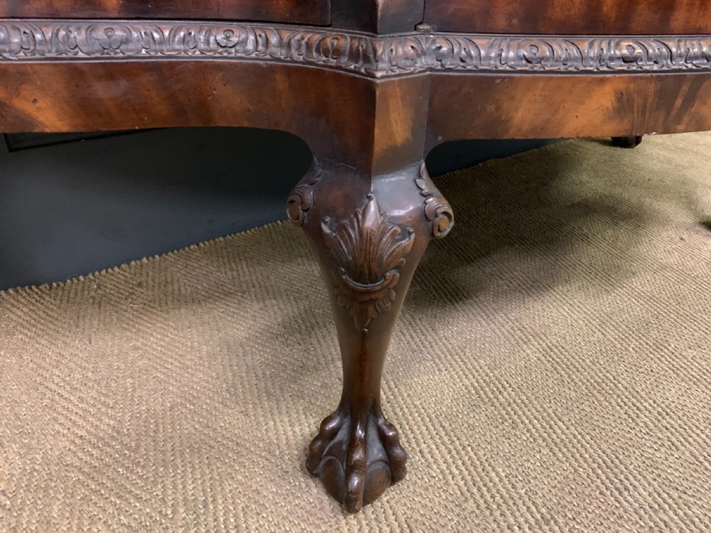 Chippendale Style Mahogany Commode by Gill & Reigate  View VI