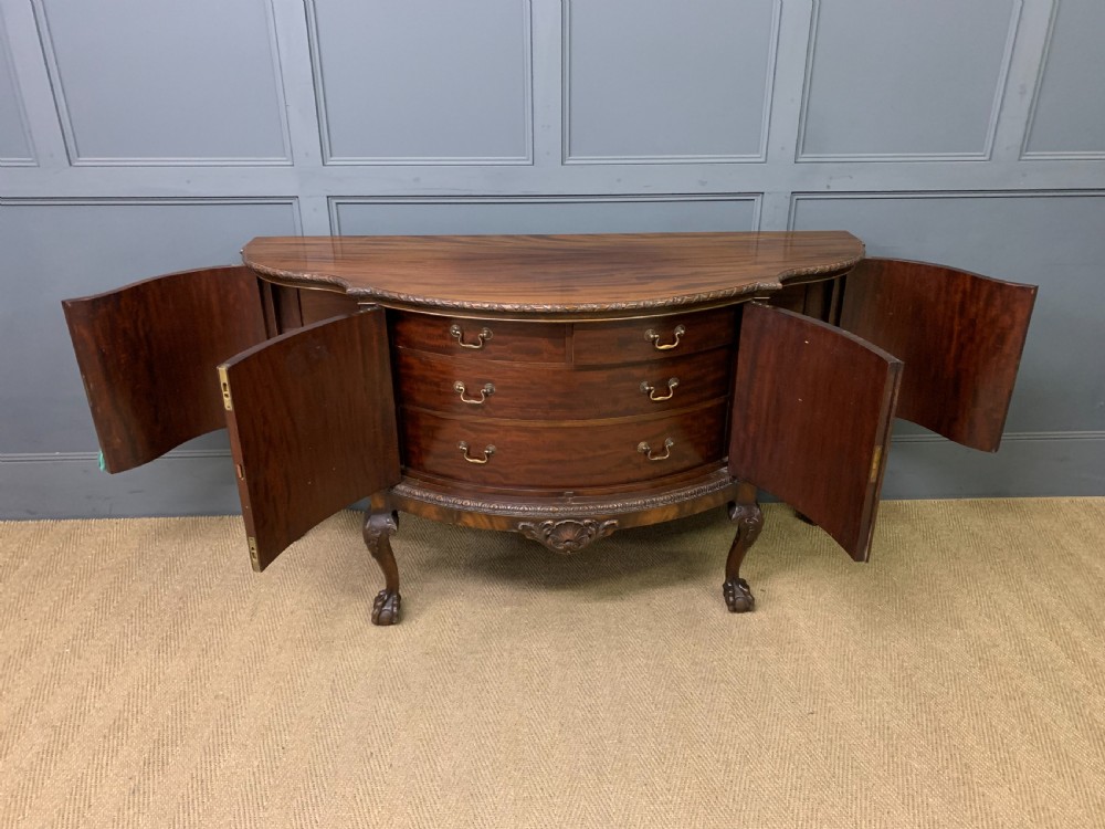 Chippendale Style Mahogany Commode by Gill & Reigate  View X