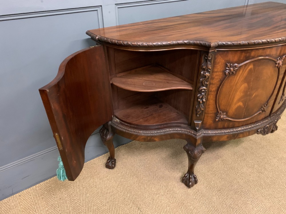 Chippendale Style Mahogany Commode by Gill & Reigate  View XII