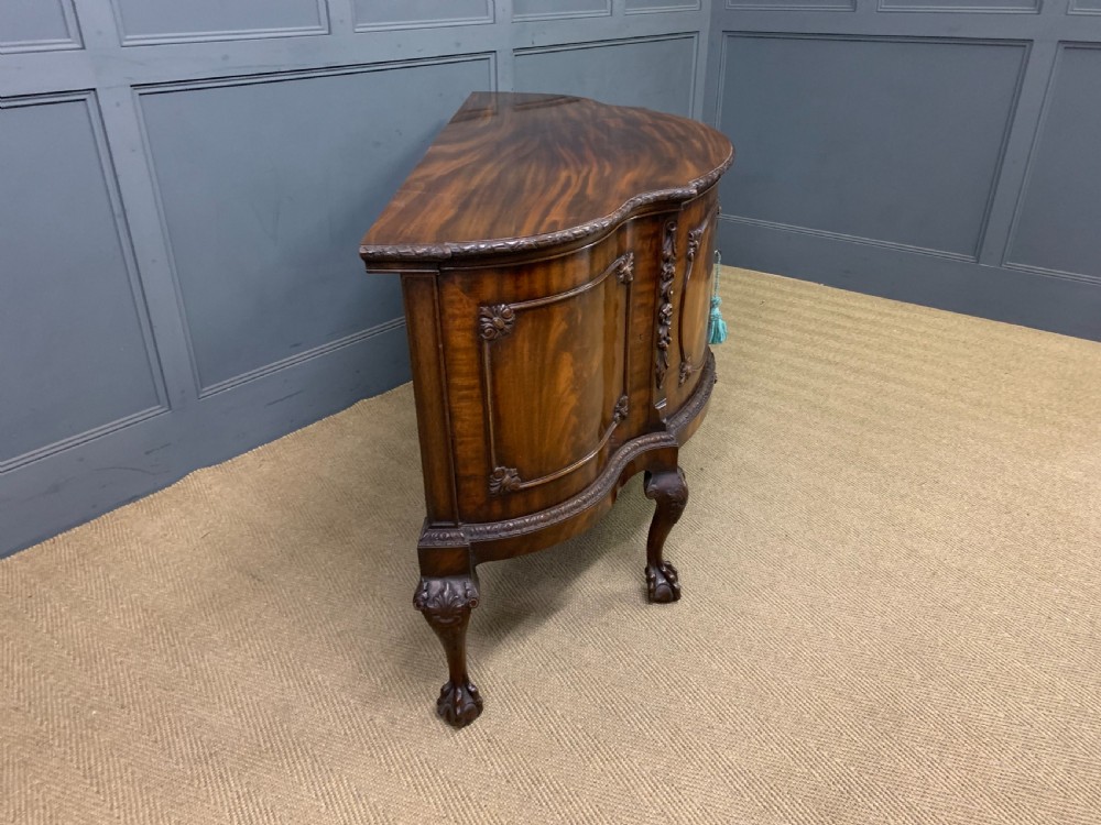 Chippendale Style Mahogany Commode by Gill & Reigate  View XIV