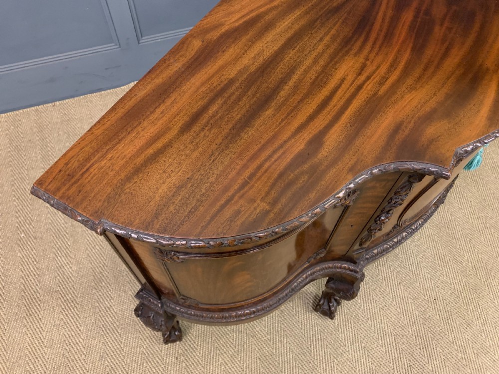 Chippendale Style Mahogany Commode by Gill & Reigate  View XVI