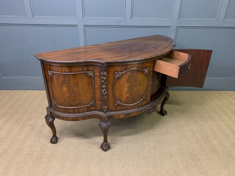 Chippendale Style Mahogany Commode by Gill & Reigate  View XVII