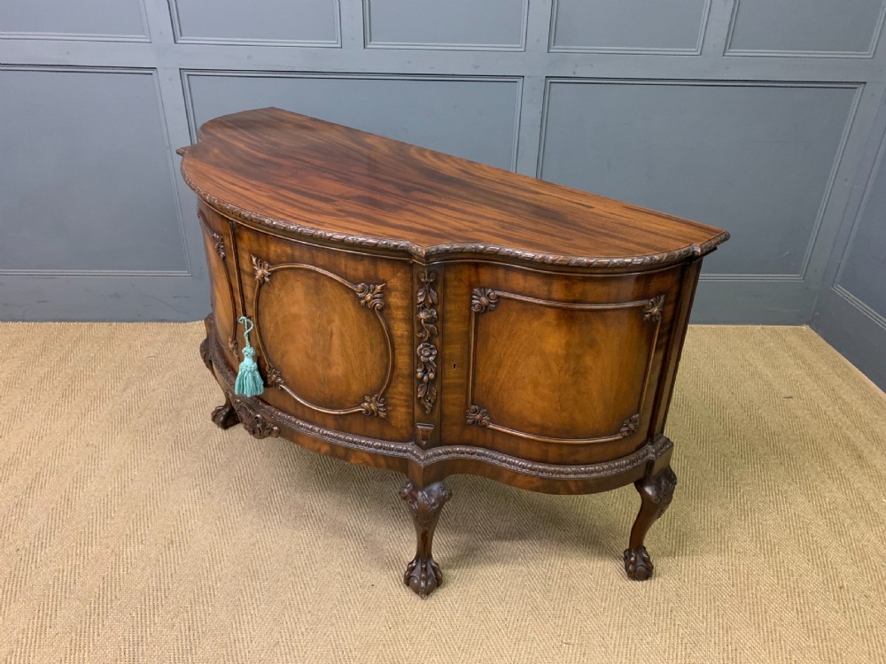 Chippendale Style Mahogany Commode by Gill & Reigate  View XVIII