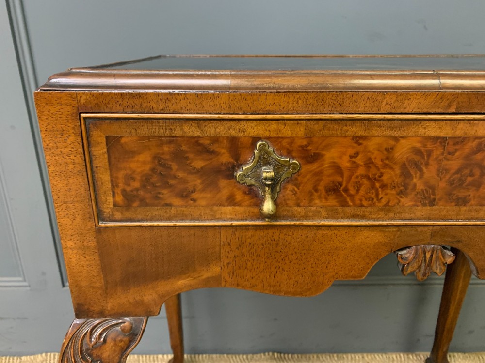 Chinoiserie Decorated Walnut Lamp Table View V