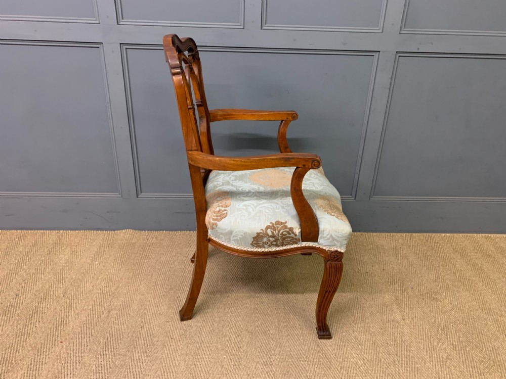 Edwardian Mahogany Desk Armchair  View VIII