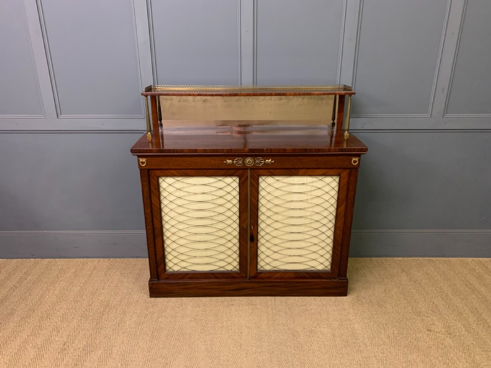 Pair of Regency Period Mahogany Side Cabinets View VIII