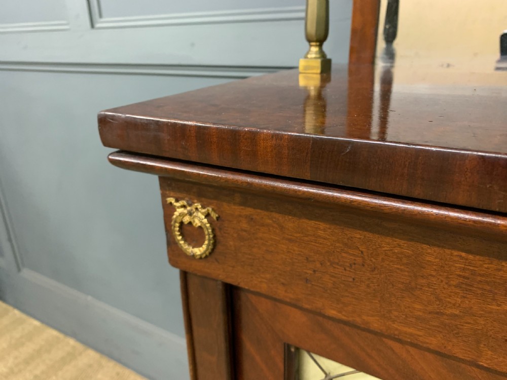 Pair of Regency Period Mahogany Side Cabinets View XI